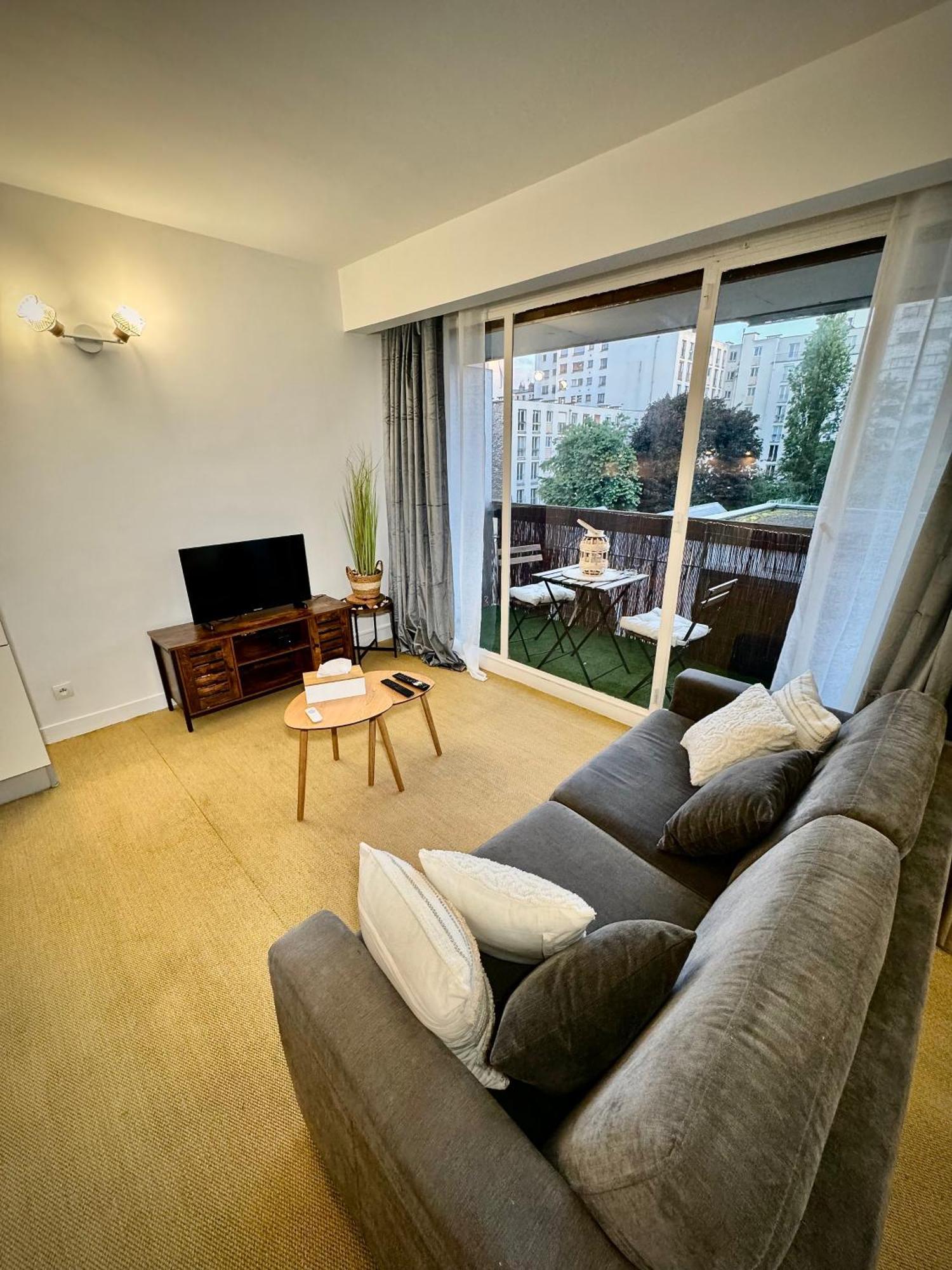 Appartement Avec Piscine Париж Экстерьер фото